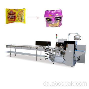 Horisontal nudel Food Flow Packing Machine